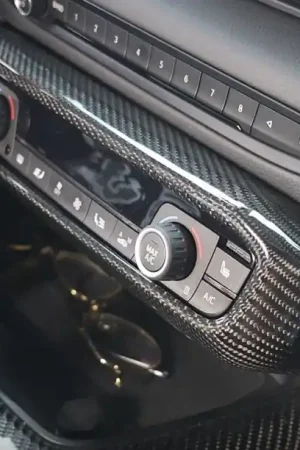 Toyota Supra MKV A90/A91 Carbon Fiber Center Console Cover | Palenon Performance | Graveyard Performance Last Chance