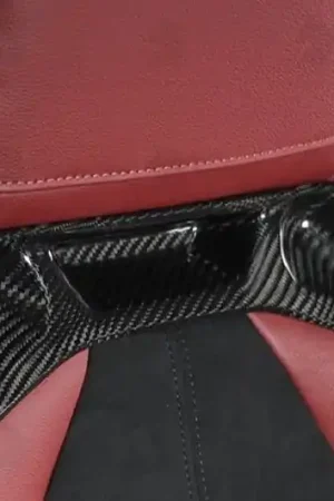 Markdown Toyota Supra MKV A90/A91 Carbon Fiber Seat Chrome Delete Cover | Palenon Performance | Graveyard Performance