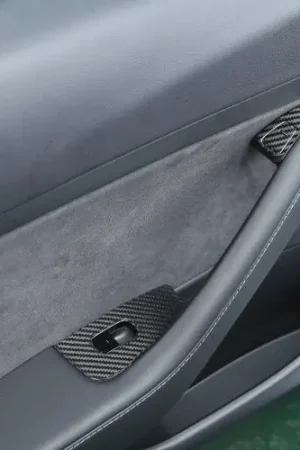 2017-2020 Model 3 Carbon Fiber Window & Door Switch Kit | Palenon Performance | Graveyard Performance Flash Sale