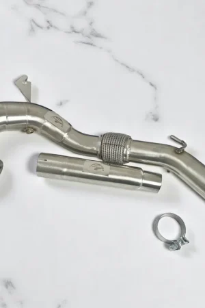 FWD Audi 8Y A3 Race Downpipe & VW MK8 GTI Race Downpipe - Palenon Performance | Graveyard Performance Place Order