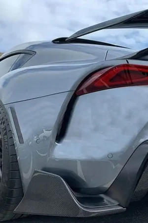 AG Style Supra Carbon Fiber Rear Canard Splitter - Toyota Supra MKV A90/A91 | Graveyard Performance Get Yours