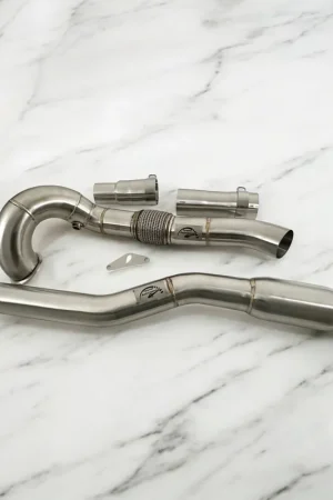 Holiday Sale AWD 2.0T Audi 8V S3 & A3 Race Downpipe (Catless & Catted) | Graveyard Performance