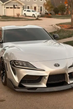 Weekend Sale Carbon Fiber Supra AG Style Front Lip - MKV A90/A91 | Graveyard Performance