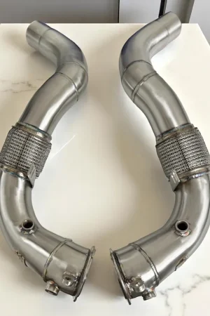 Popular BMW N63R & N63B Catless Race Downpipes - M550i, 750i, M850i, X5, X6, X7 | Graveyard Performance