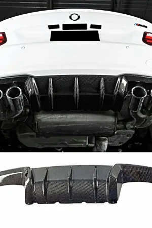 Direct From Manufacturer BMW F87 M2 M Type Carbon Fiber Rear Diffuser | Graveyard Performance