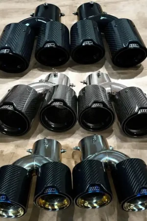 Top Rated Glossy Carbon M Exhaust Tips For BMW G20 M340i, G42 M240i, G22 M440i | Graveyard Performance