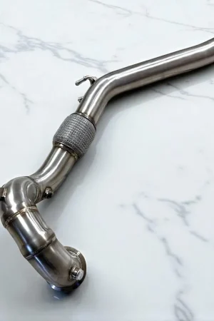 2.0T FWD VW Golf MK7 GTI Race Downpipe (Catless & Catted) | Graveyard Performance Original