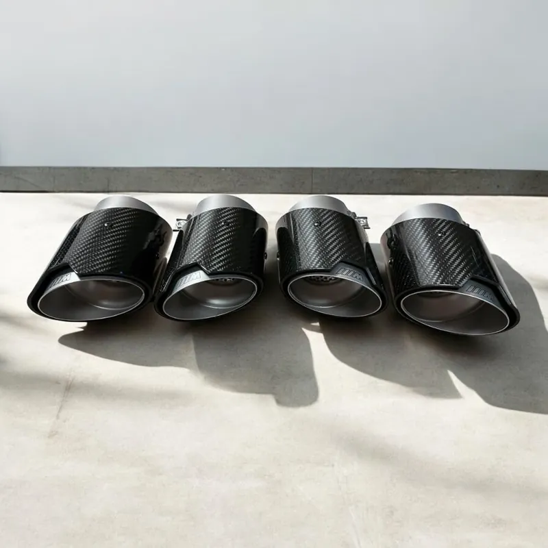 Instant Buy BMW G80 M3, G82/G83 M4 Carbon Fiber Exhaust Tips | Palenon Performance | Graveyard Performance