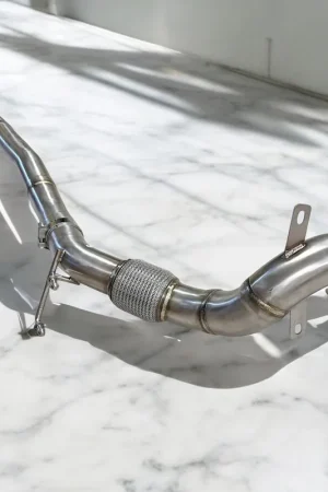 AWD 2.0T VW MK7 Golf R Race Downpipe (Catless and Catted) | Graveyard Performance Modern
