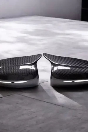 M Style Carbon Fiber Mirror Caps - BMW G20/ G22/ G30/ G14/ G15 | Palenon Performance | Graveyard Performance Buy Today