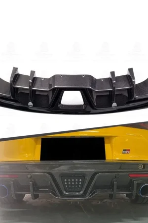 Flash Sale Carbon Fiber TMS Style Rear Diffuser - Toyota Supra A90/A91 | Palenon Performance | Graveyard Performance