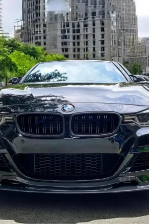 Shop Now Carbon Fiber BMW F30/F31 Varis Style Front Lip | Graveyard Performance