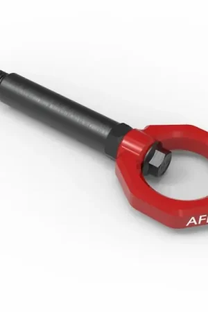 aFe Control Rear Tow Hook Red BMW F-Chassis 2/3/4/M | Graveyard Performance Bargain