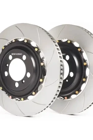 GiroDisc 15-20 Alfa Romeo 4C Slotted Front Rotors | Graveyard Performance Instant Buy