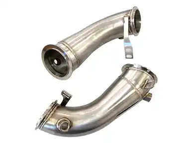Genuine MAD BMW F90 M5 F92 M8 Primary Downpipes S63R | Graveyard Performance