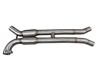 Authentic MAD BMW S58Resonated H-Pipe Midpipe M3 M4 G80 G82 G83 | Graveyard Performance