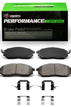 Special Offer R1 02-20 Infiniti M35 Front Performance Sport Brake Pads & Hardware Kit | Graveyard Performance