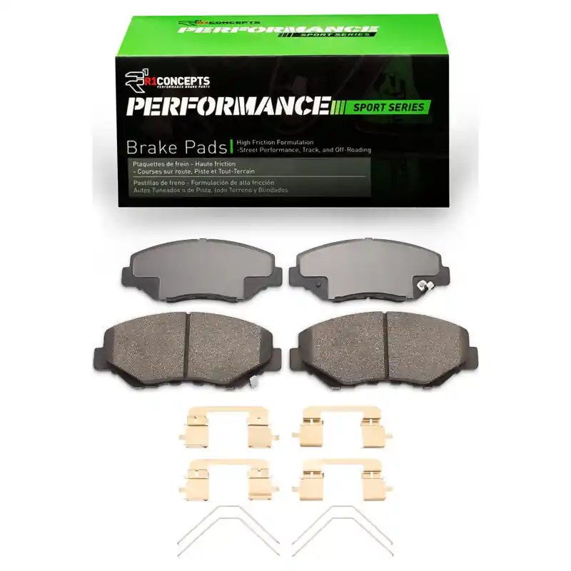 R1 05-16 Acura ILX Front Performance Sport Brake Pads & Hardware Kit | Graveyard Performance Top Rated