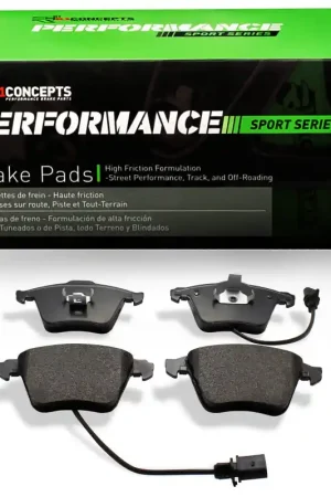 R1 00-11 Audi A6 (USA/Canada) Front Performance Sport Brake Pads | Graveyard Performance Must Have