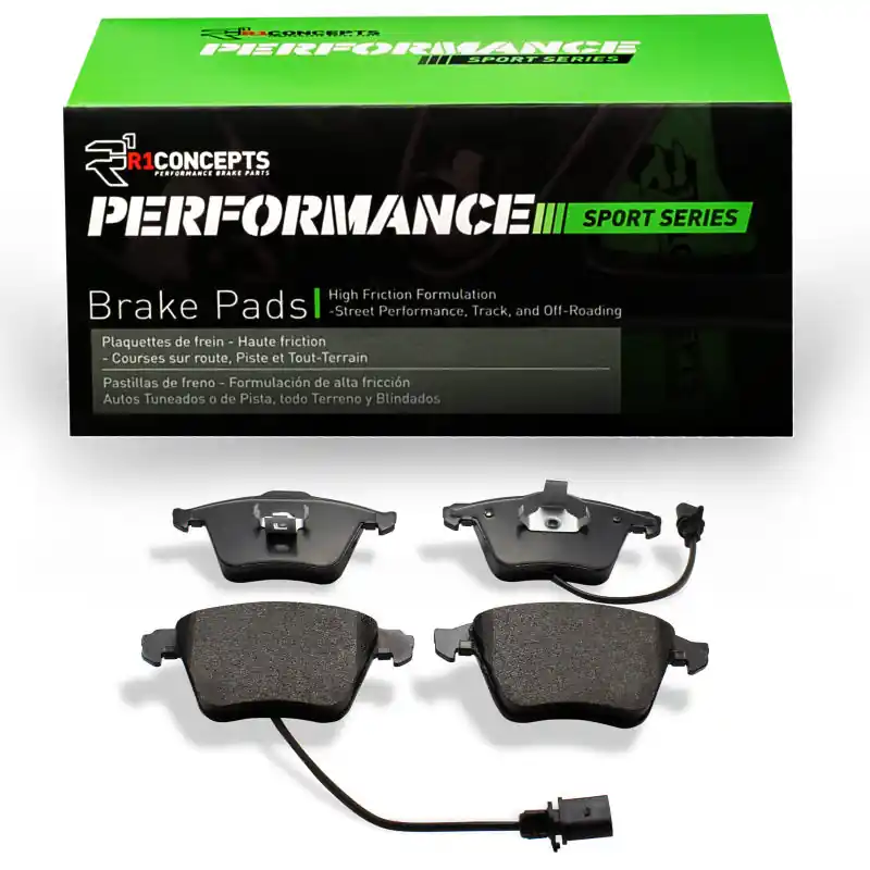 R1 00-11 Audi A6 (USA/Canada) Front Performance Sport Brake Pads | Graveyard Performance Must Have