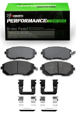 Money Back Guarantee R1 02-07 Subaru WRX Front R1 Performance Sport Pads & Hardware Kit | Graveyard Performance