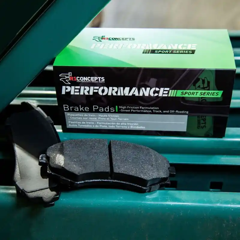 R1 03-18 Audi S4 Rear Performance Sport Pads & Hardware Kit | Graveyard Performance Best Seller