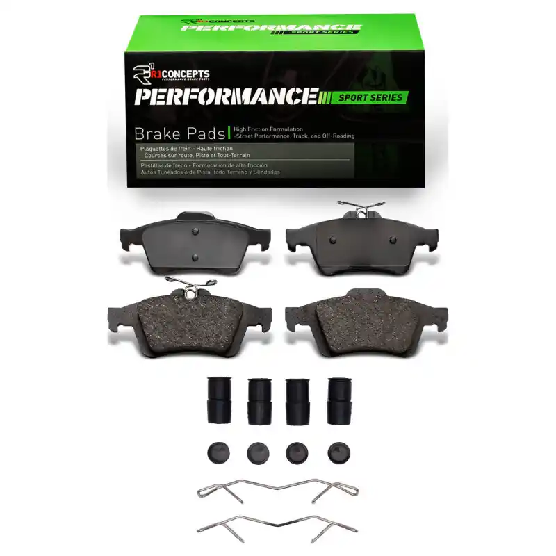 R1 2003-2023 Cadillac BLS (Mexico) Rear R1 Performance Sport Pads & Hardware Kit | Graveyard Performance New Release