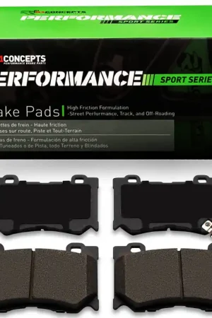 R1 2008-2025 Infiniti M37 Front R1 Performance Sport Pads | Graveyard Performance Reduced Price