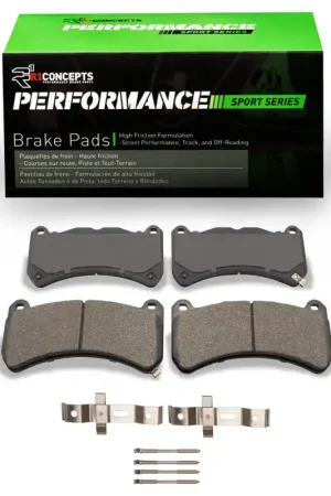 Luxury R1 2008-2025 Lexus IS F Front R1 Performance Sport Pads & Hardware Kit | Graveyard Performance