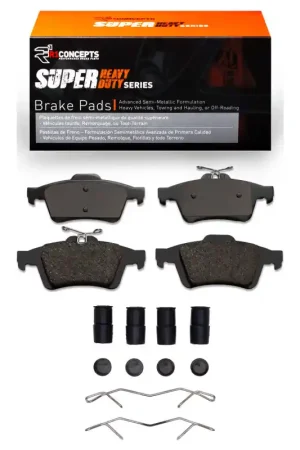R1 2003-2023 Cadillac BLS (Mexico) Rear R1 Super Duty Pads & Hardware Kit | Graveyard Performance No Minimum Order