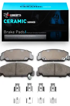 R1 1984-2000 Honda Accord Sedan Front R1 Ceramic Pads & Hardware Kit | Graveyard Performance Super Sale