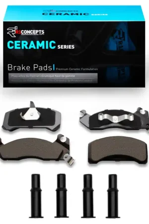 R1 82-93 Ford Fairmont Front Ceramic Pads & Hardware Kit | Graveyard Performance Clearance