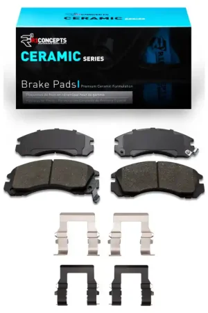 Authentic R1 90-22 Dodge Stealth Front Ceramic Brake Pads & Hardware Kit | Graveyard Performance