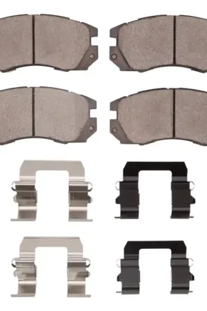 R1 90-96 Subaru Legacy Front Ceramic Pads & Hardware Kit | Graveyard Performance Crafted