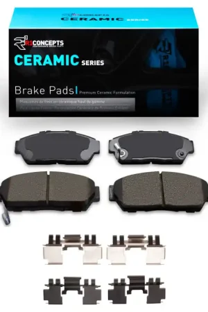 R1 93-01 Acura Integra Front Ceramic Brake Pads & Hardware Kit | Graveyard Performance Must Have