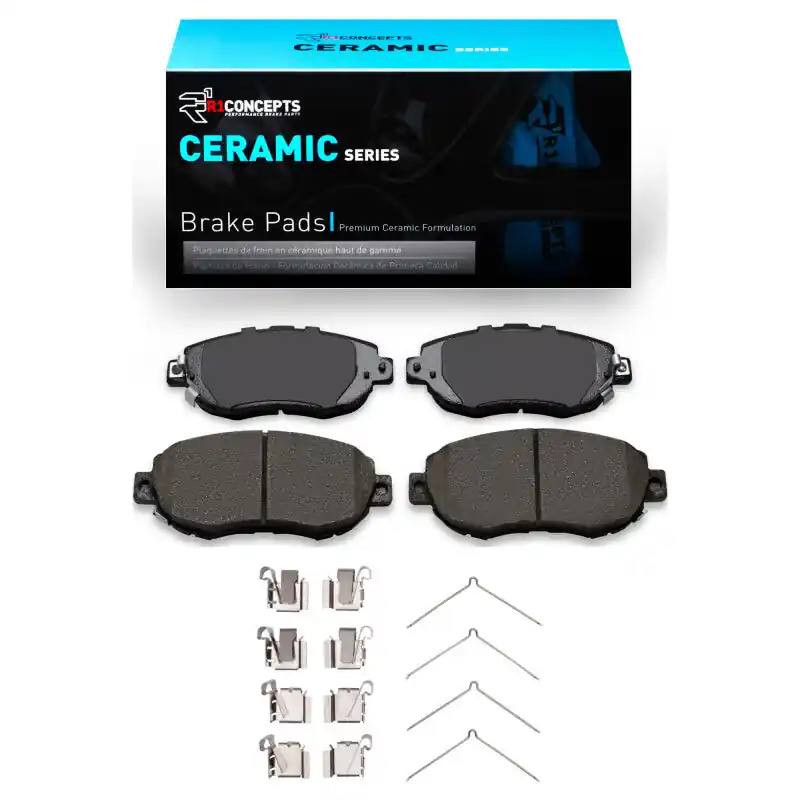 Next Day Delivery R1 93-10 Lexus GS400 Front Ceramic Brake Pads & Hardware Kit | Graveyard Performance