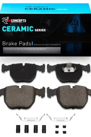 Fast Shipping R1 1995-2006 BMW 740IL Front R1 Ceramic Pads & Hardware Kit | Graveyard Performance