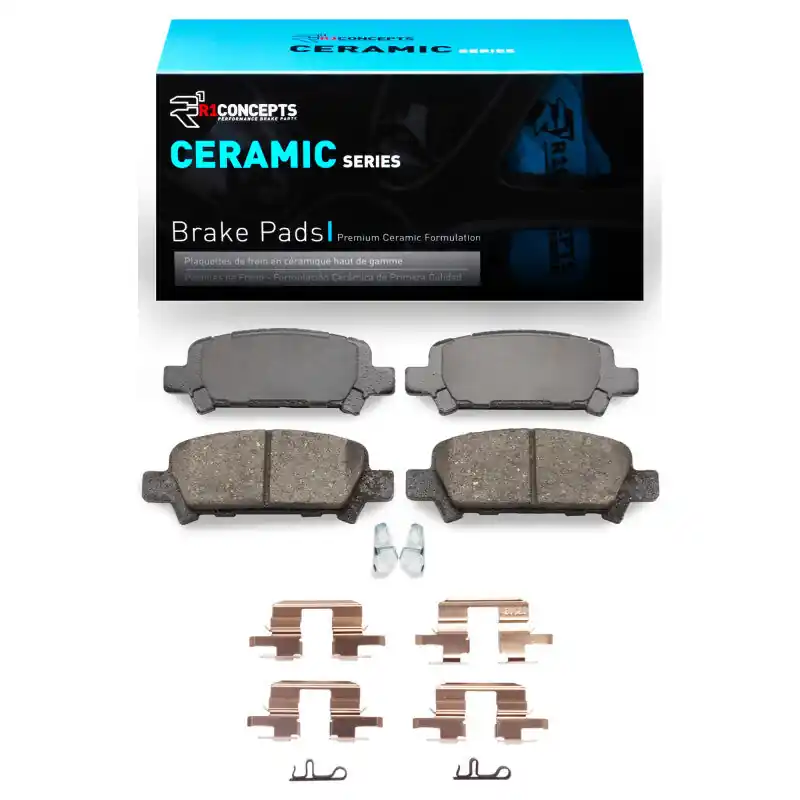 Secure Checkout R1 98-06 Subaru BAJA Rear Ceramic Pads & Hardware Kit | Graveyard Performance