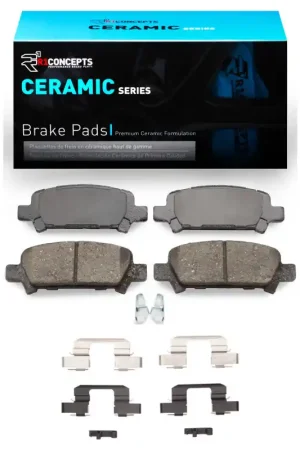 Mega Sale R1 05-09 Subaru Legacy Rear Ceramic Pads & Hardware Kit | Graveyard Performance