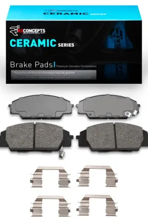 Popular R1 00-11 Acura CSX Front Ceramic Brake Pads & Hardware Kit | Graveyard Performance