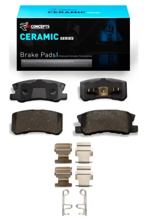 Instant Buy R1 2000-2017 Chrysler Sebring Rear R1 Ceramic Pads & Hardware Kit | Graveyard Performance