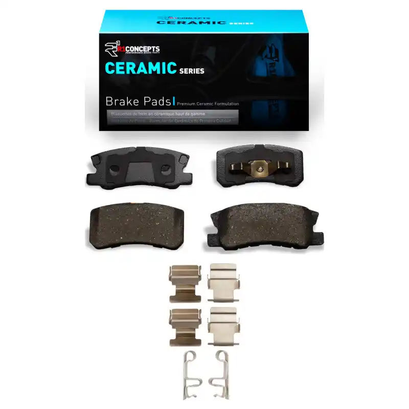 Instant Buy R1 2000-2017 Chrysler Sebring Rear R1 Ceramic Pads & Hardware Kit | Graveyard Performance