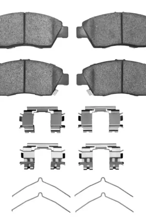 R1 02-11 Acura RSX Front Ceramic Brake Pads & Hardware Kit | Graveyard Performance Popular