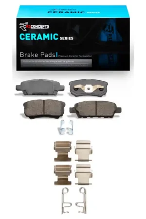 R1 2004-2017 Chrysler 200 Rear R1 Ceramic Pads & Hardware Kit | Graveyard Performance No Minimum Order