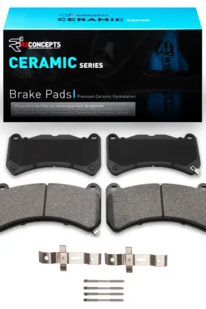 R1 2008-2025 Lexus IS F Front R1 Ceramic Pads & Hardware Kit | Graveyard Performance Latest