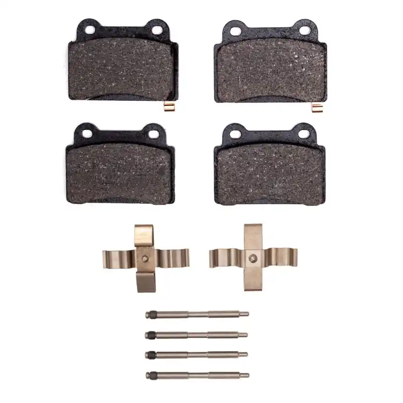 R1 2008-2015 Mitsubishi Lancer Rear R1 Ceramic Pads & Hardware Kit | Graveyard Performance Authentic