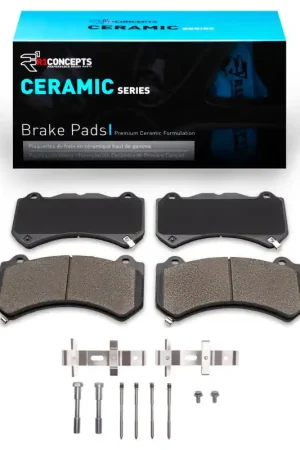 R1 09-22 Cadillac CTS Front Ceramic Brake Pads & Hardware Kit | Graveyard Performance Top Rated