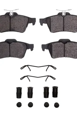 R1 16-18 Ford Focus Rear Ceramic Brake Pads & Hardware Kit | Graveyard Performance Reduced Price