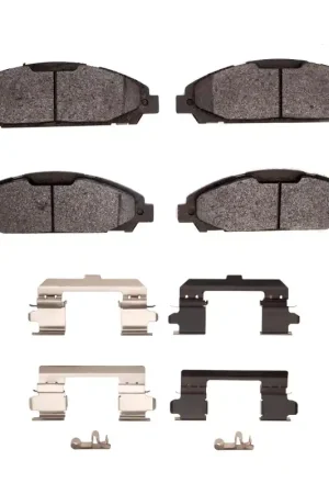 R1 15-23 Ford Mustang (w/o Performance Package) Front Ceramic Brake Pads & Hardware Kit | Graveyard Performance Popular