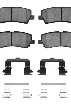 Limited Edition R1 15-23 Ford Mustang Rear Ceramic Brake Pads & Hardware Kit | Graveyard Performance